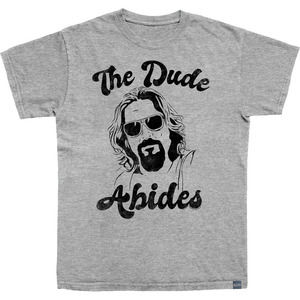Made In Usa The Dude Abides Big Lebowski Tshirt